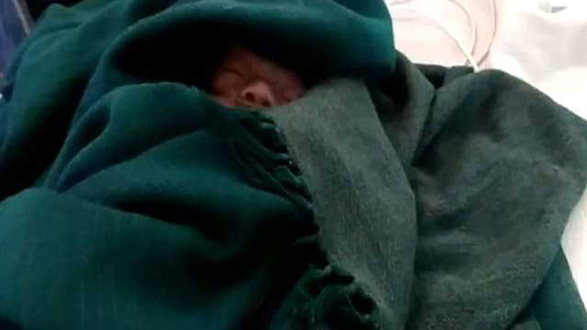 bihar police shocked when infant dead body found at kachri chowk bhagalpur