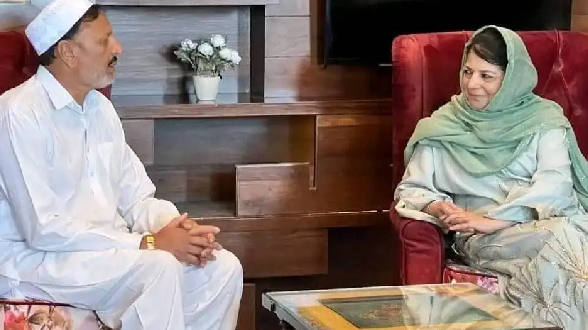 major setback for the pdp ahead of the jammu and kashmir by elections chaudhary haroon khatana resigned from the party