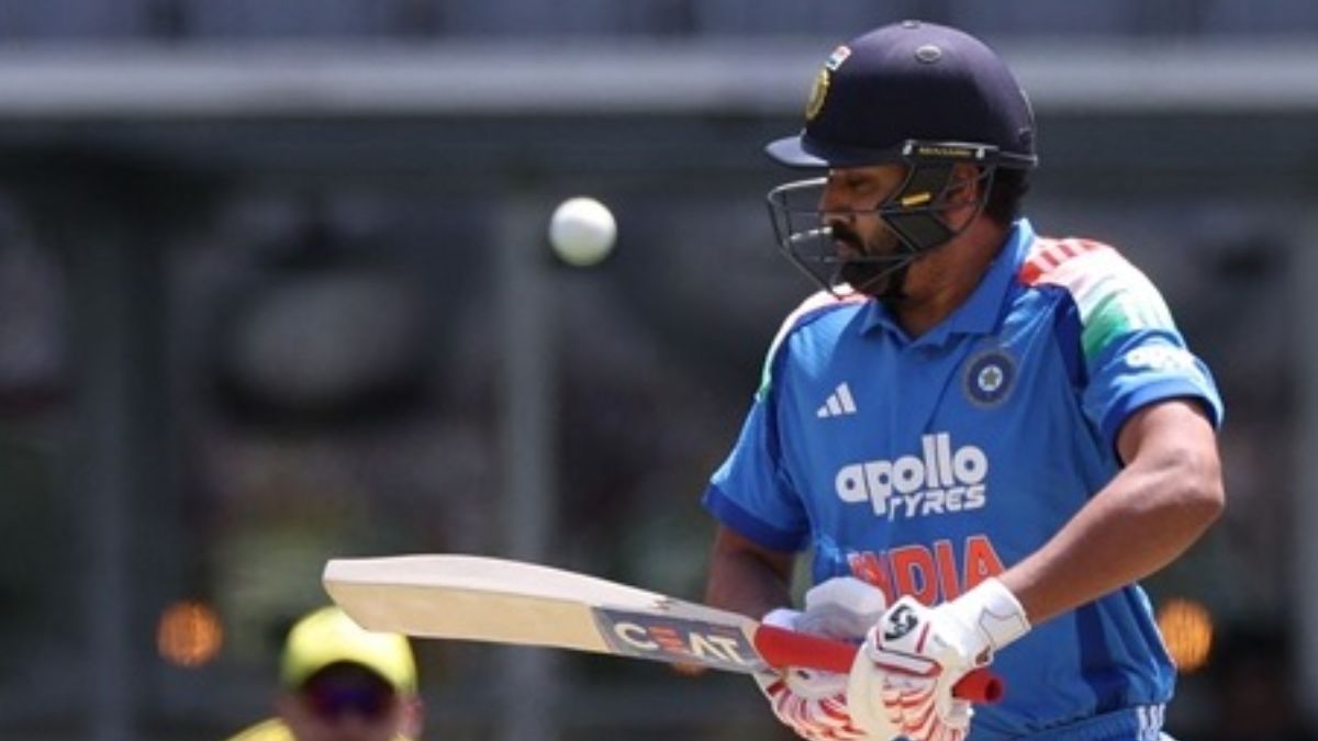 india vs australia rohit sharma 500th international match perth ind vs aus 1st odi joins sachin tendulkar virat kohli club