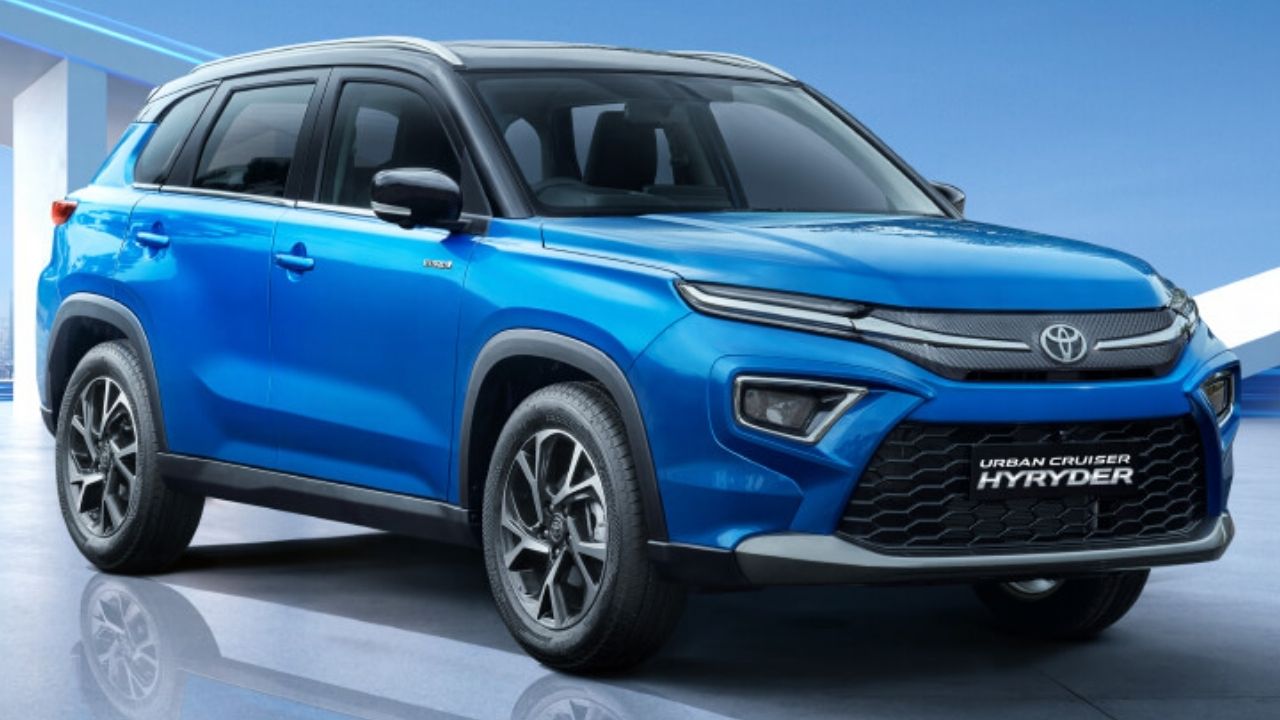 toyota urban cruiser hyryder base variant calculate monthly emi payments if down payment 2 lakh rupees