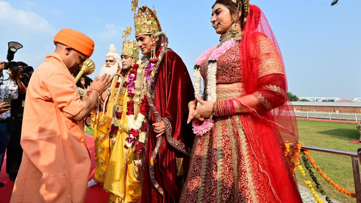 yogi revived tradition of vikramaditya saints addressed coronation ceremony of lord shri ram