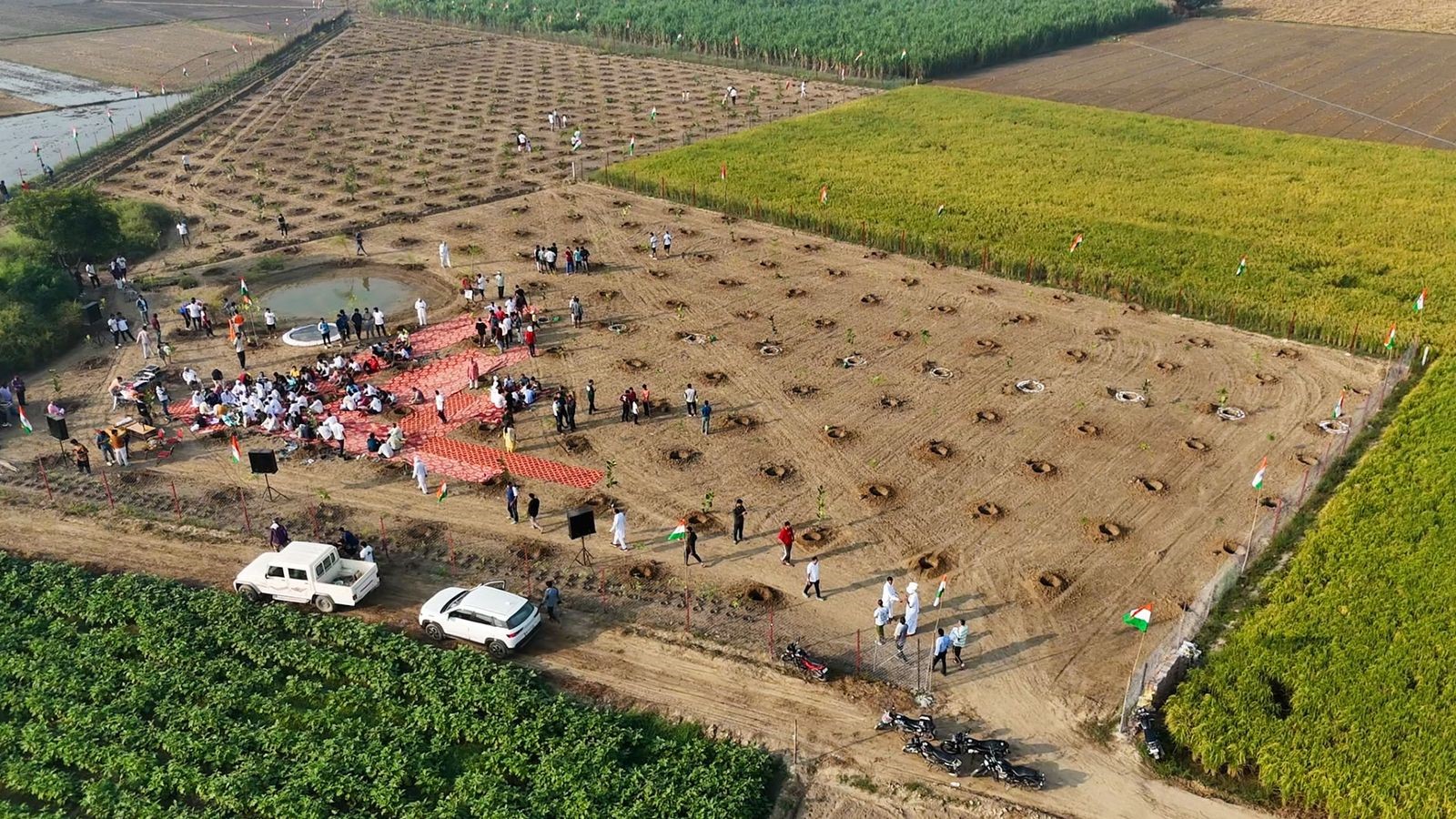 oxygen park inaugurated in bhatana haryana greening initiative