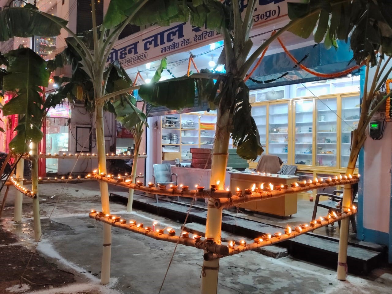 deoria diwali celebrations city lights up with festive cheer