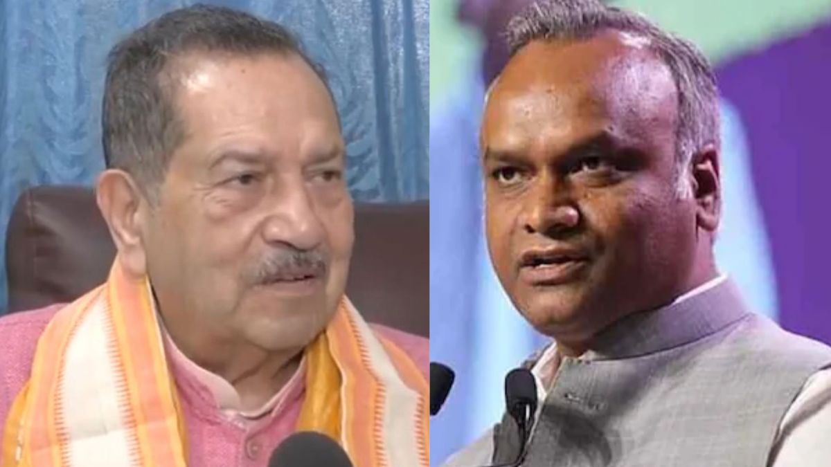 rss leader indresh kumar spewing venom barb at congress leader priyank kharge