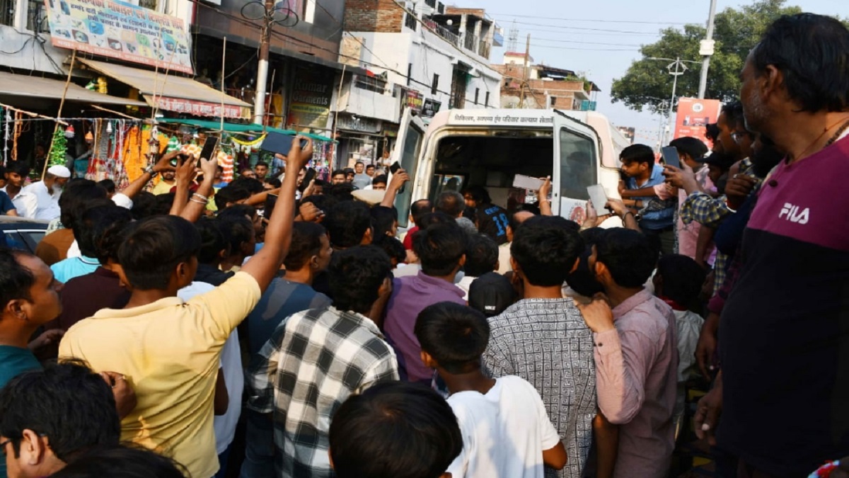 car accident injured accused in prayagraj diwali market incident referred to lucknow