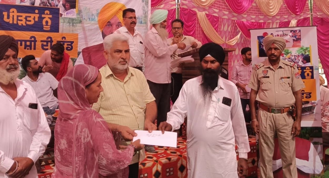 punjab flood relief 154 crore compensation distributed to victims