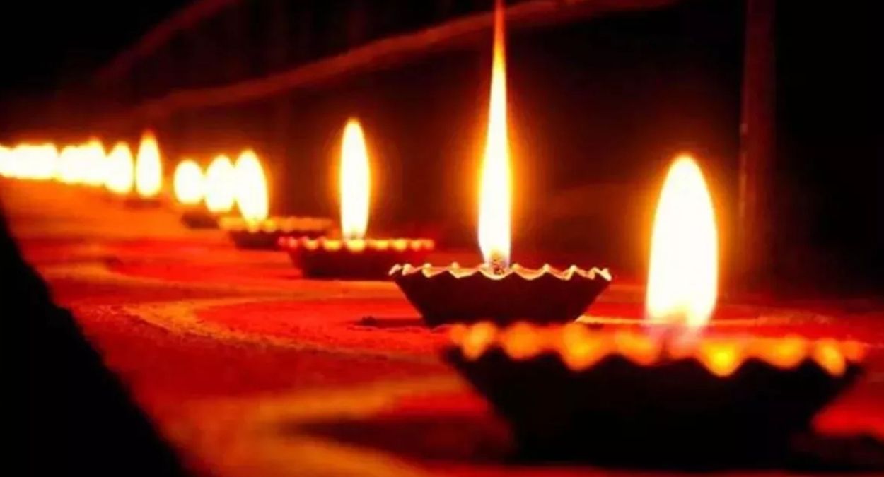 kali puja celebrated at hanuman temple in srinagar