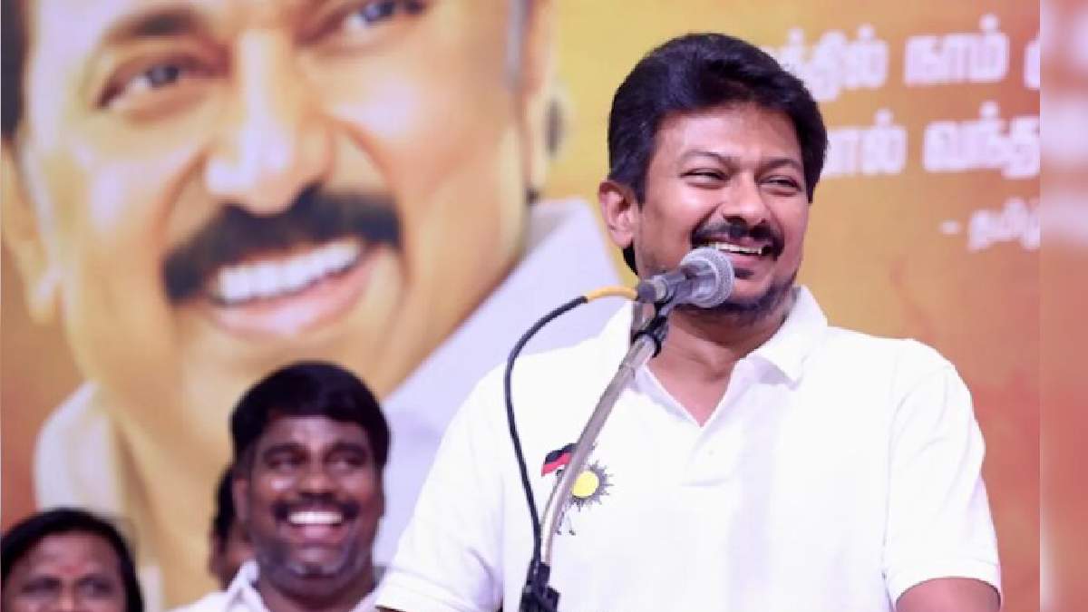 tamilnadu deputy cm udhayanidhi stalin diwali wish bjp questioned over controversial remark