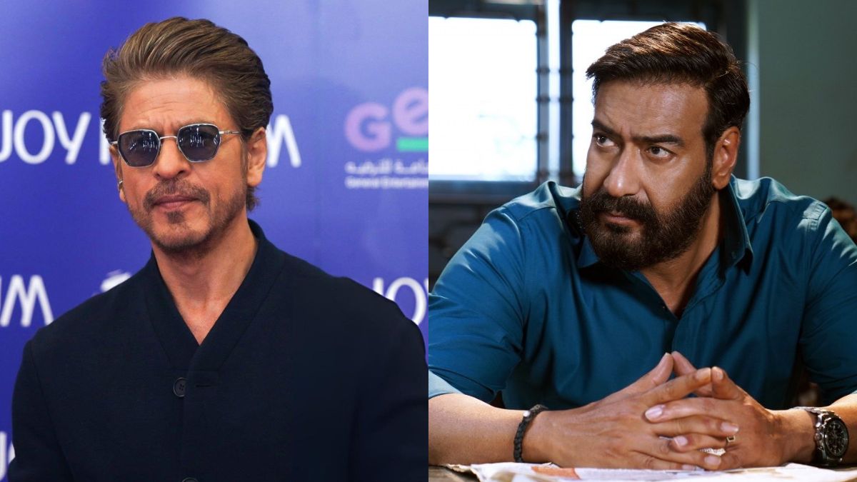 when shahrukh and ajay fought over films