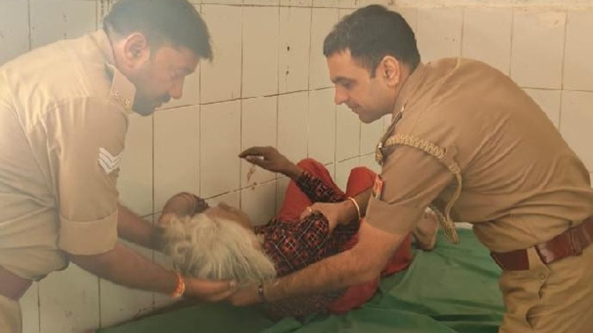 elderly woman survives 14hour struggle in yamuna river rescued by divers