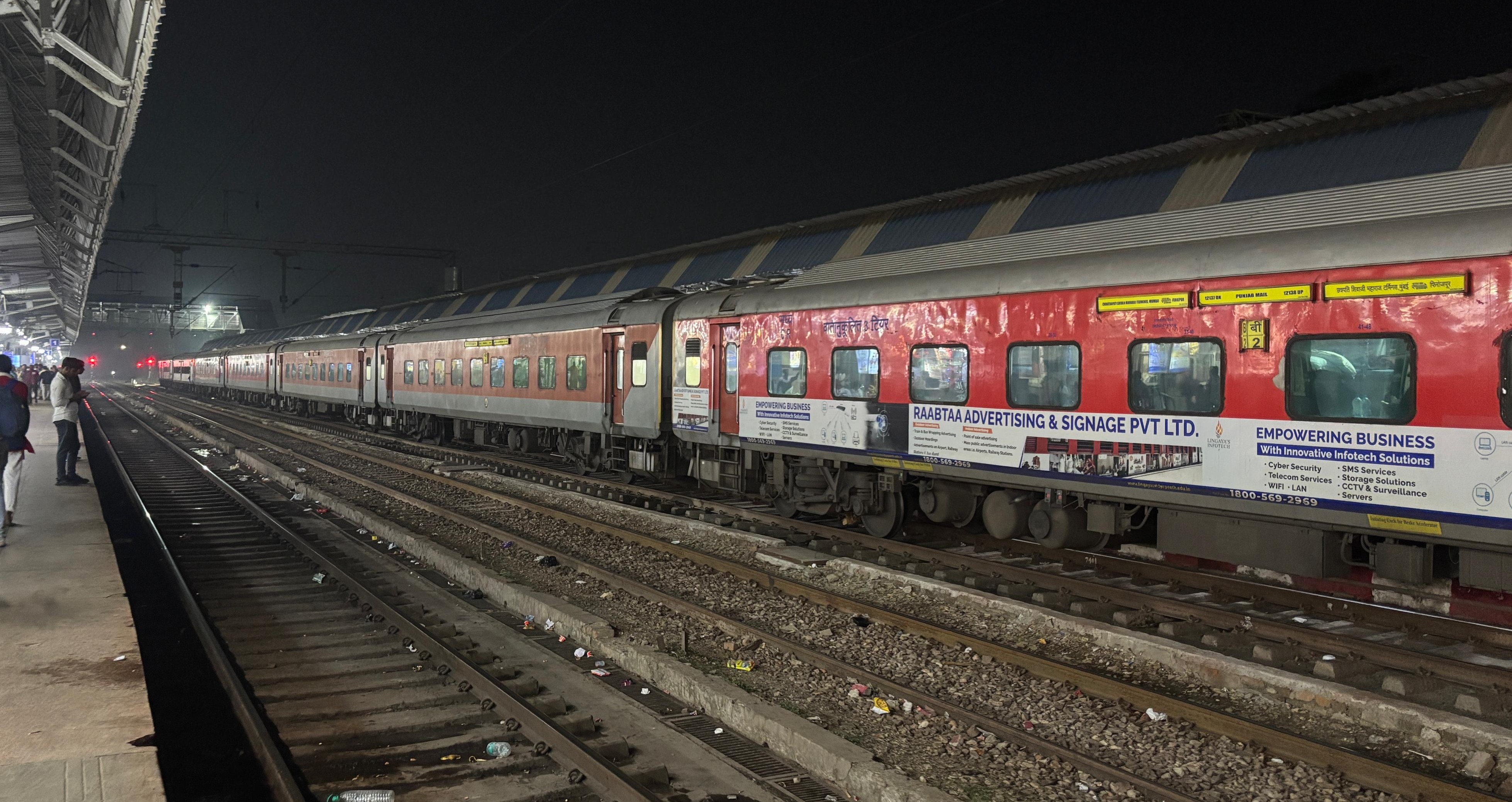 train derailment in mathura disrupts travel passengers stranded