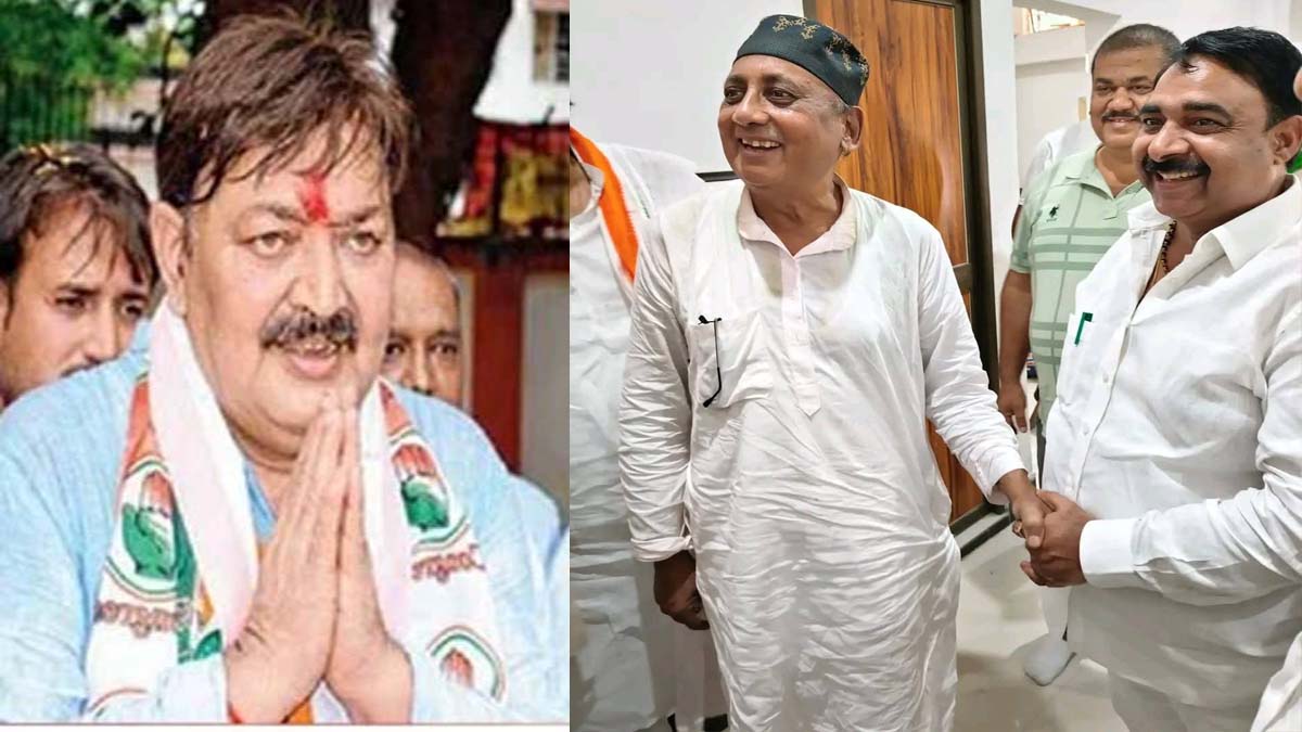 bihar election big political drama in bhagalpur where congress and rjd fielded candidates ajit sharma talks with tejashwi yadav to withdraw salahuddin ahsan