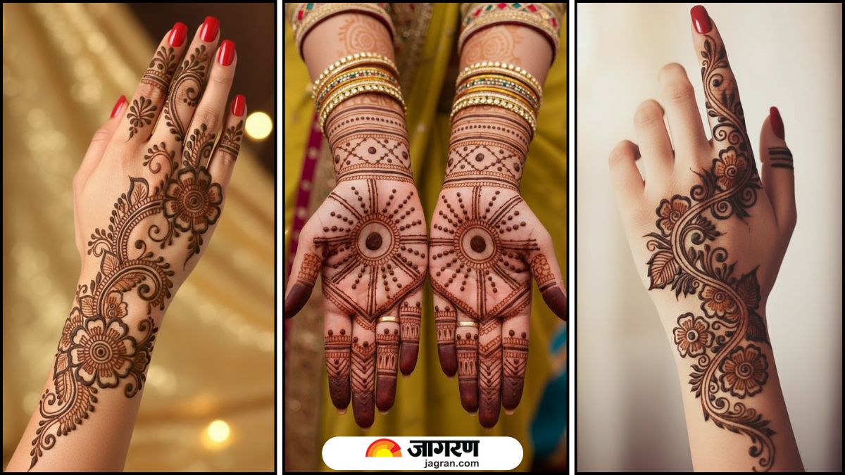 bhai dooj 2025 top 5 easy mehndi designs to double hands beauty for the festival check photos