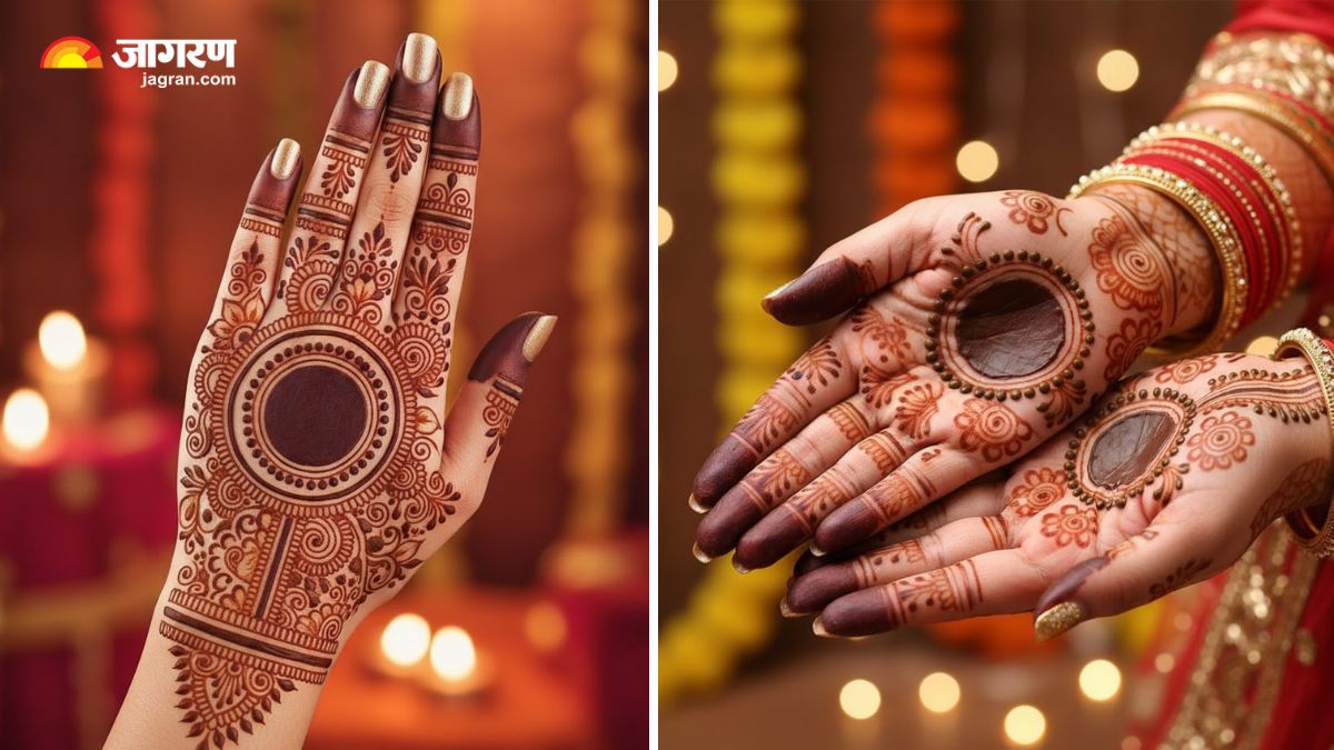 5 simple mehndi designs for govardhan puja 2025 you can apply quickly for shagun
