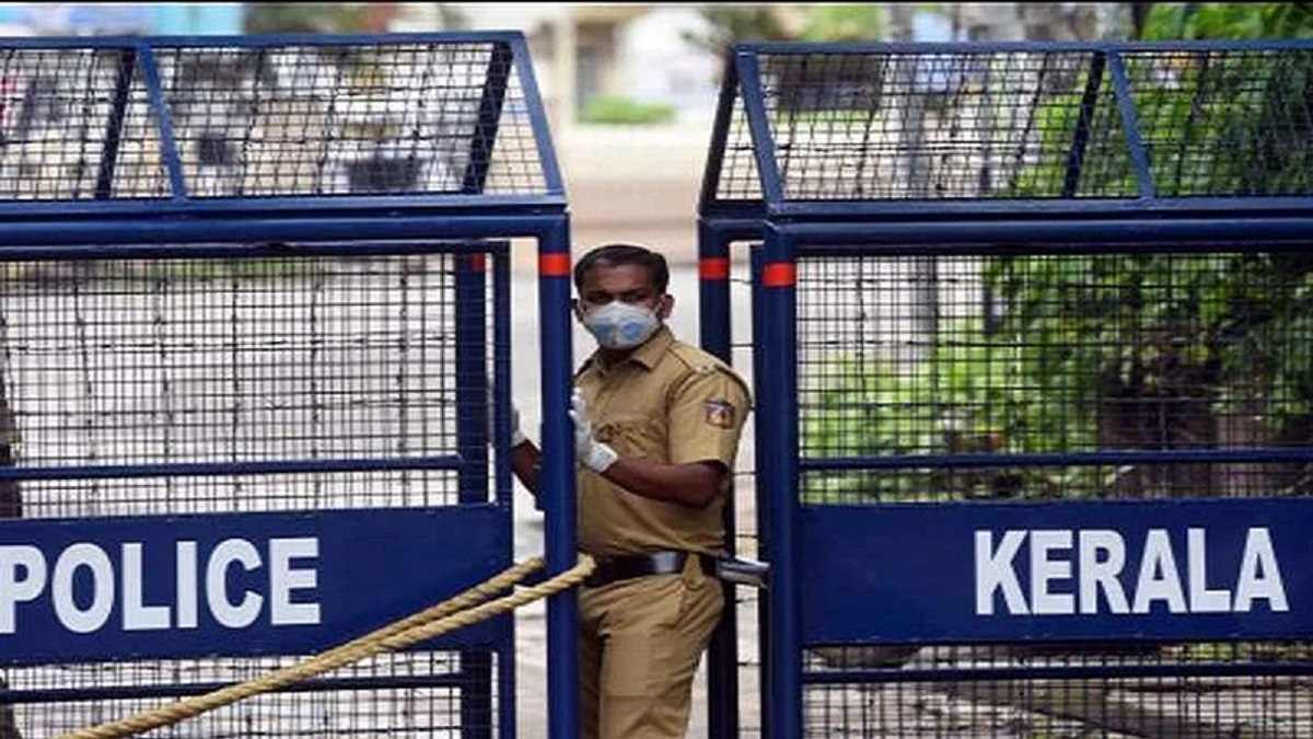 kerala police officers assaulted amidst diwali celebrations in temple 5 arrested