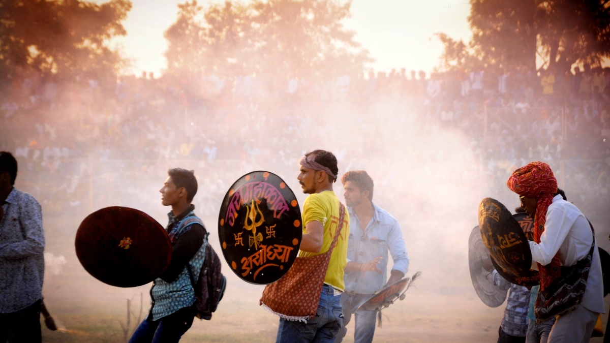 hingot war centuriesold fireball tradition in indore india