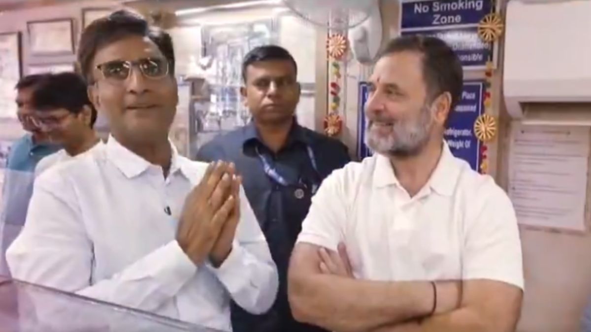 rahul gandhis diwali visit sweet treats and wedding wishes in old delhi