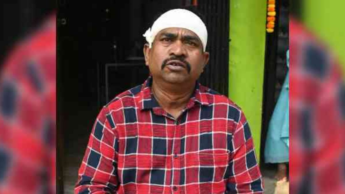 tmc leader nirmal dutta attacked gun butt hit on head in salt lake kolkata