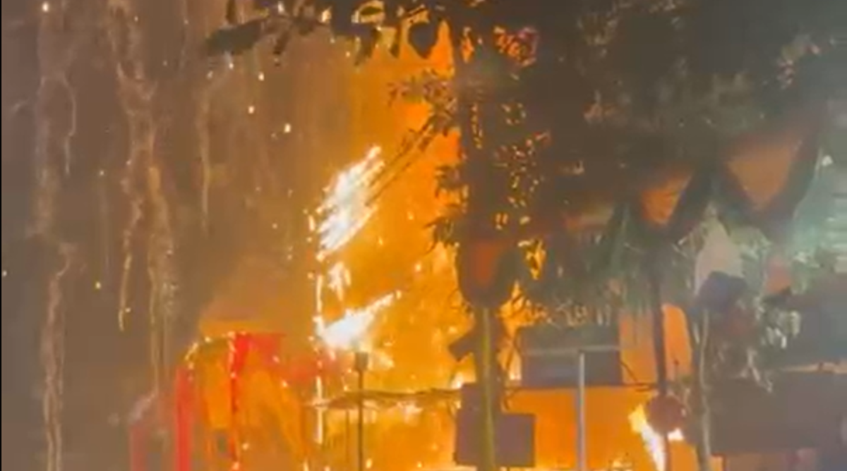ghaziabad diwali night 48 fire incidents reported