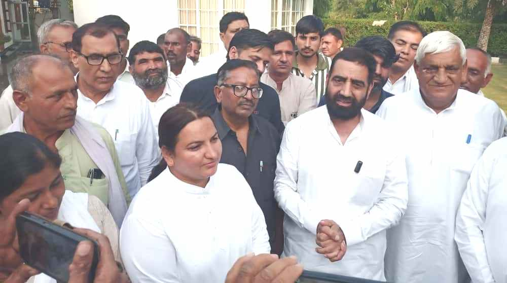 exmla rao dan singh attacks bjp haryanas development derailed