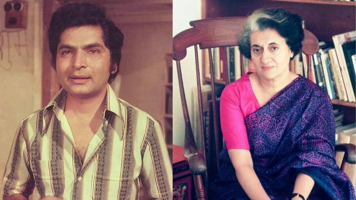 when indira gandhi helped asrani in his career