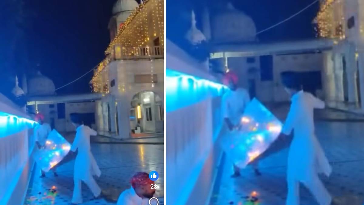patiala gurudwara controversy candles removed sparks dispute