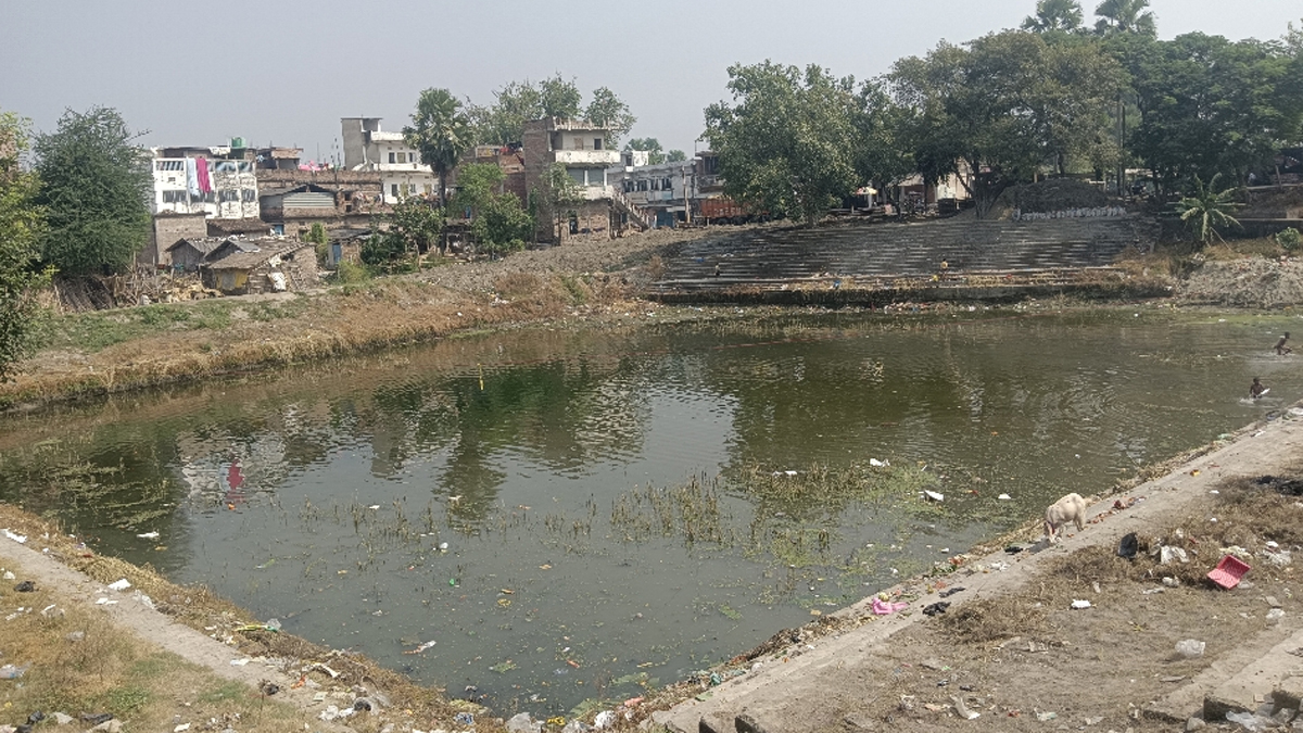 begusarai dangerous ghats at pancho singh pokhar for chhath puja