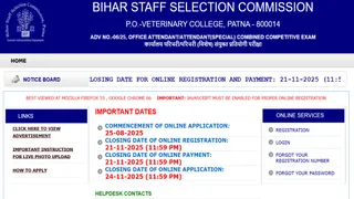 BSSC LDC Recruitment 2025 के लिए यहां से करें अप्लाई।