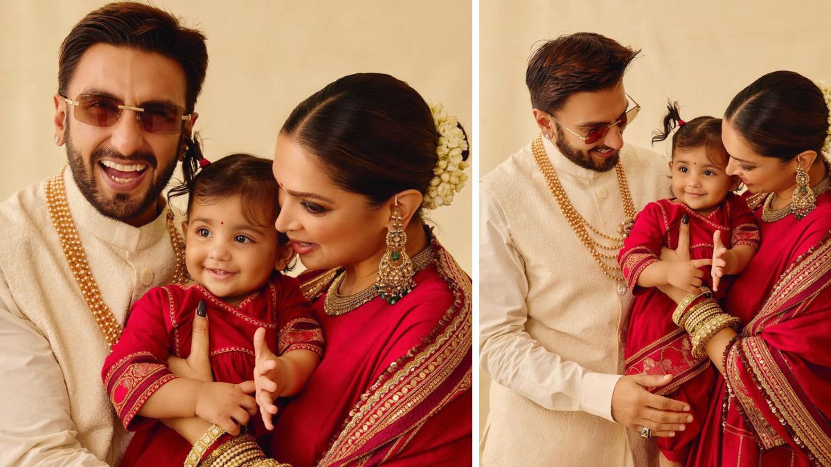 deepika padukone ranveer singh revealed their daughter dua face first time on diwali season