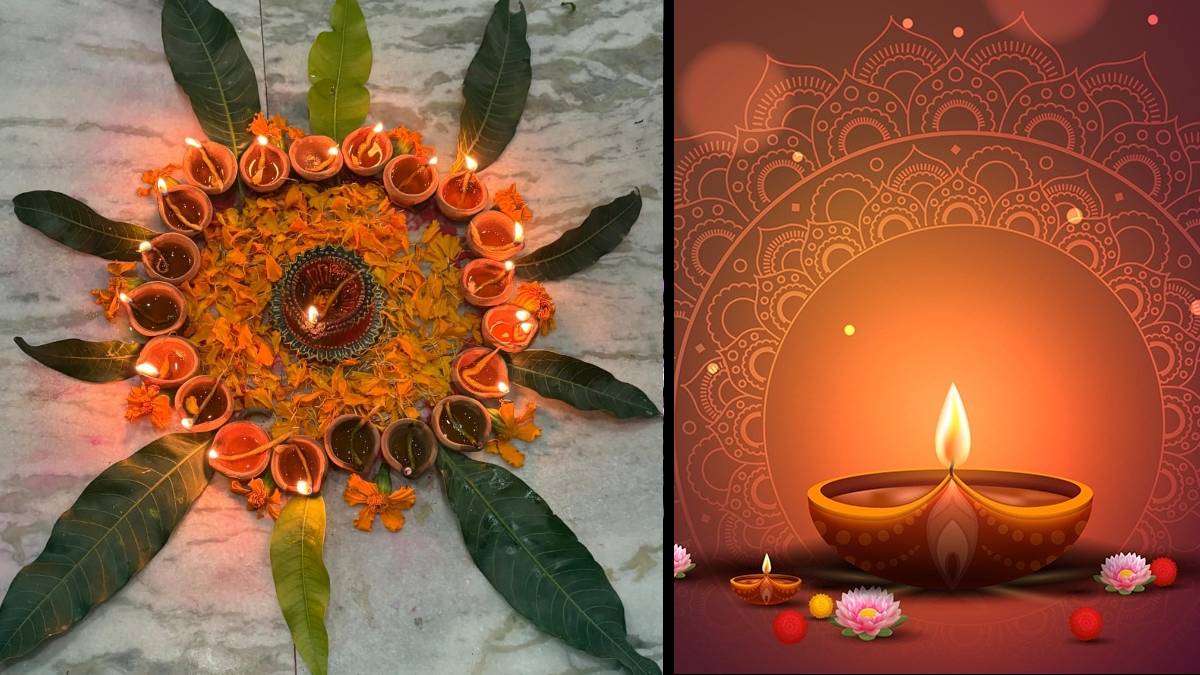 diwali celebrations in pouni rangoli diyas and festive cheer
