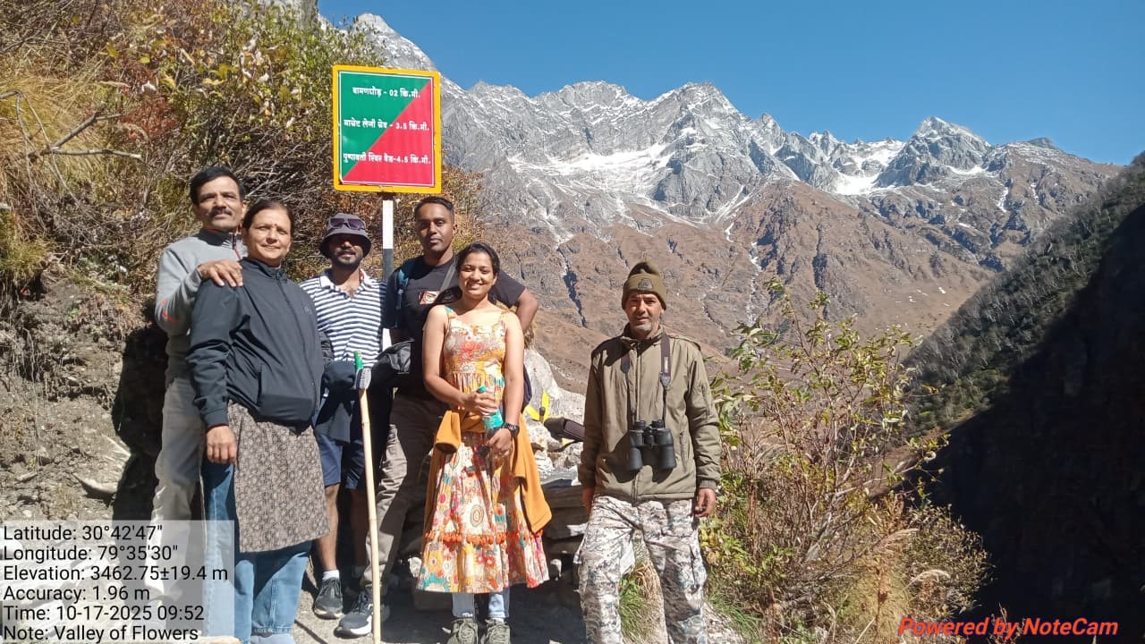 valley of flowers records surge in foreign tourists 2025