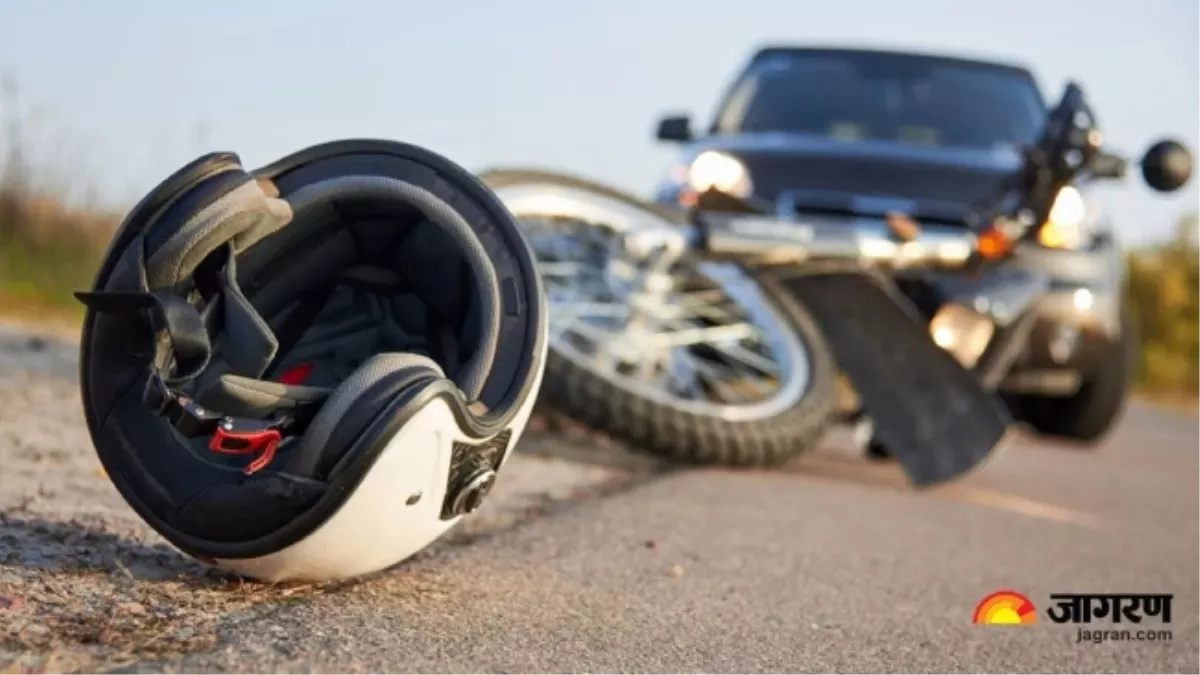 meerut car drags delivery boy 500 meters after collision