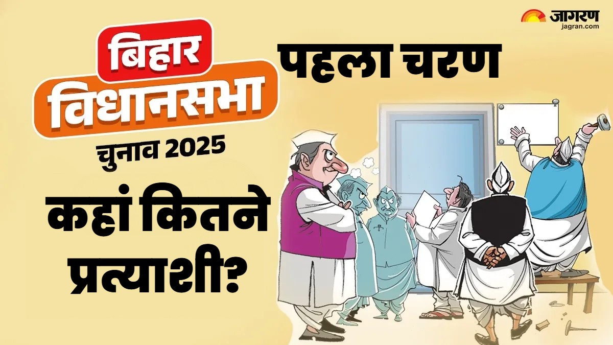bihar election 2025 phase 1 how many candidates are contesting each seat fee full list assembly or constituency wise
