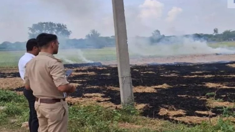 mathura air pollution stubble burning cases surge in uttar pradesh