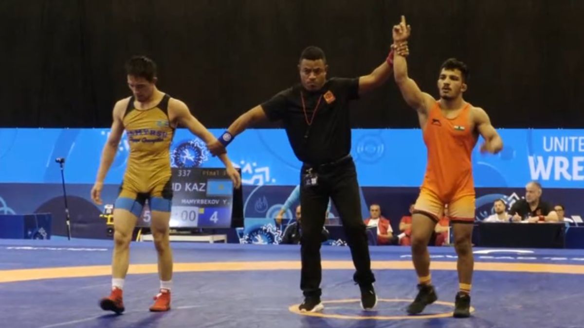 greco roman wrestler vishwajeet more made it to bronze medal playoff