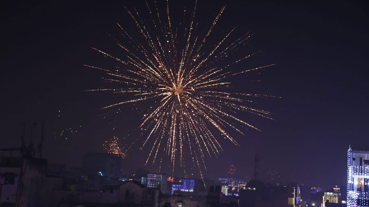 all standards of noise pollution are destroyed in the diwali celebrations