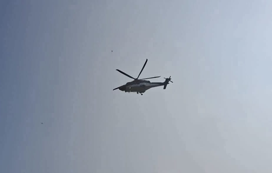 samrat choudhary helicopter landing fails in gopalganj due to safety concerns