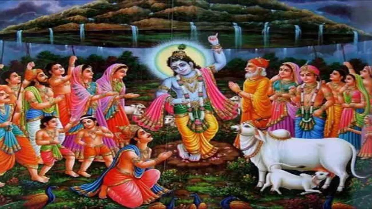 govardhan puja subh time in agra city annakut offered