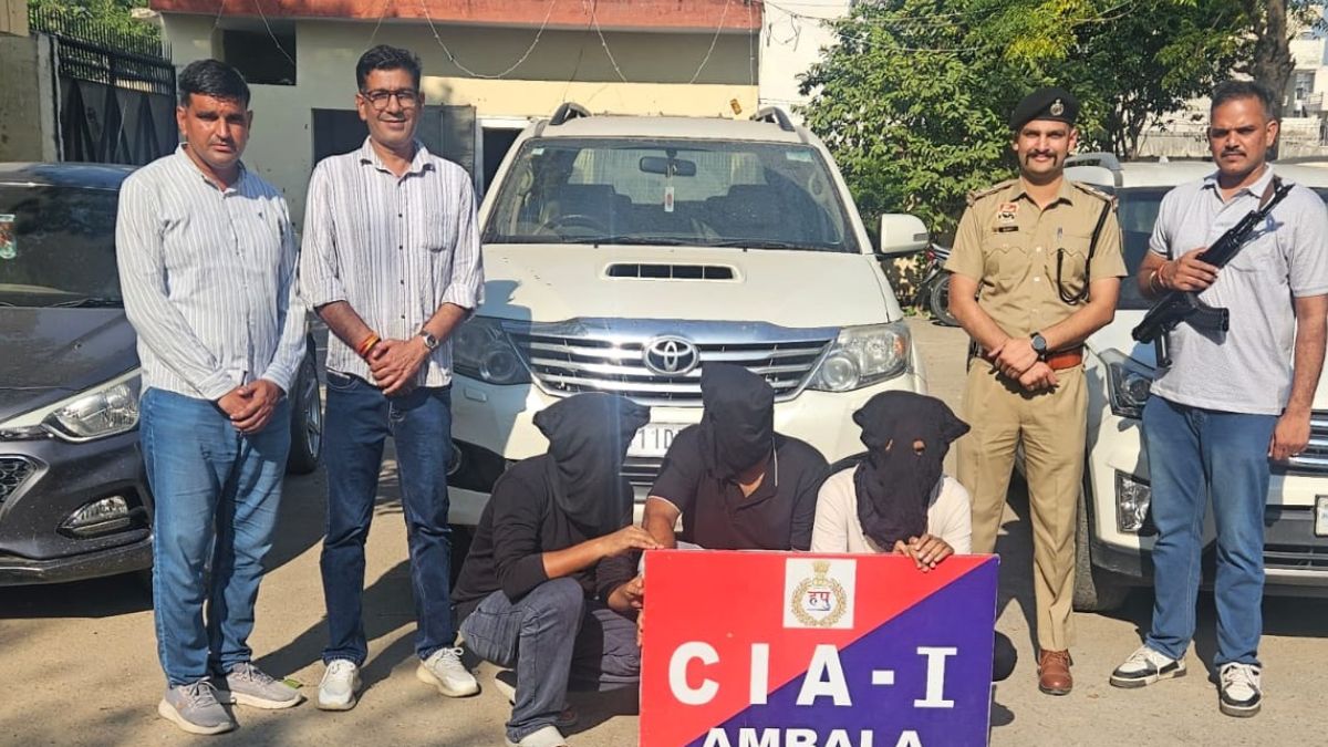 three more members of an interstate gang arrested in connection with a robbery in ambala three vehicles including a fortuner and cash recovered