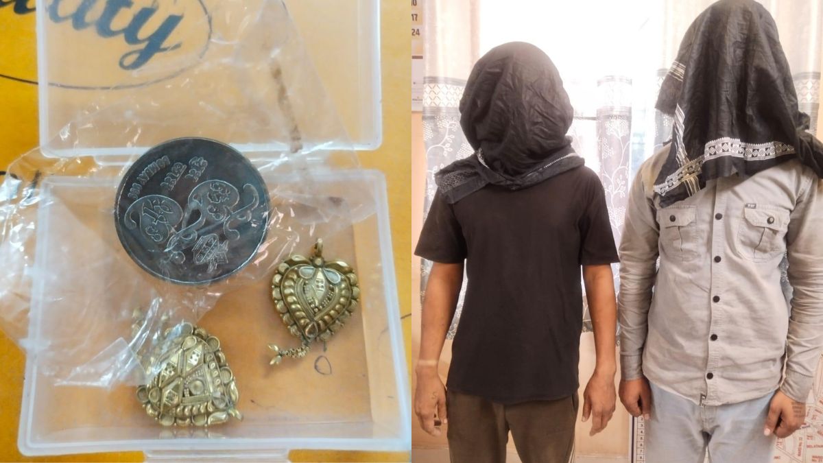 son steals mother jewelry in koderma police arrests him