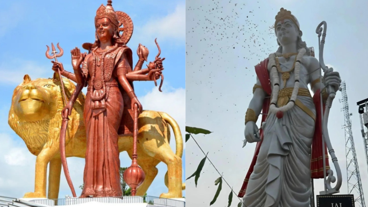 51 ft ram statue in canada artist naresh kumar overcomes hurdles