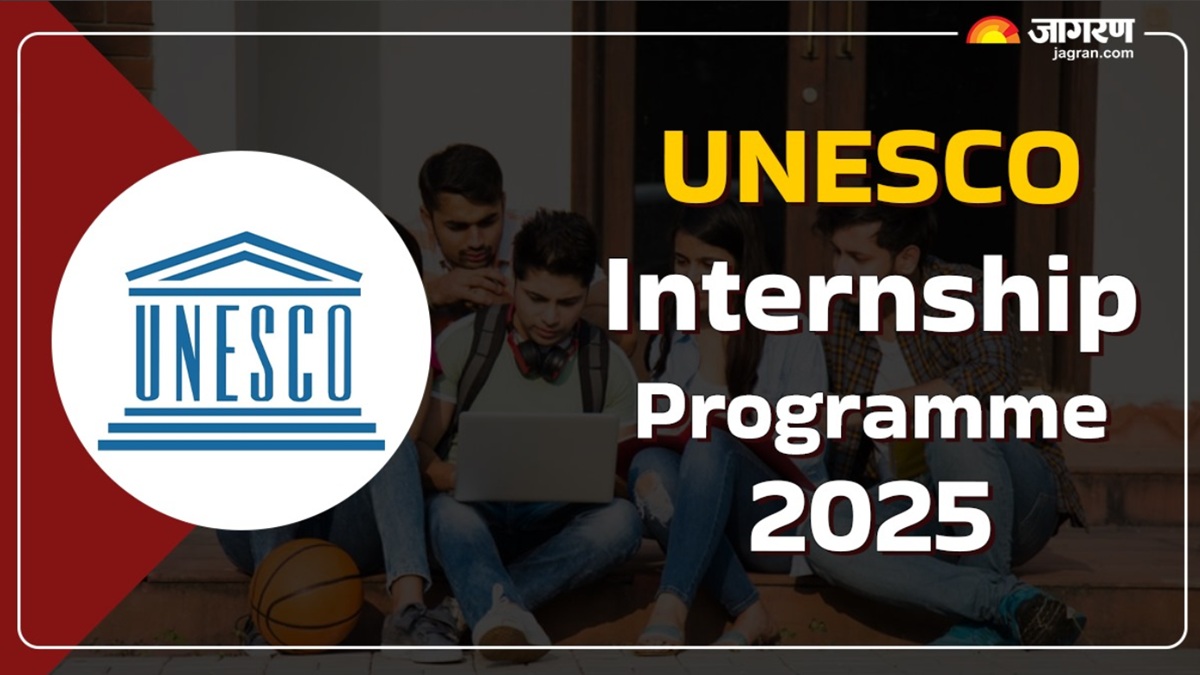 unesco internship programme 2025 for graduate youth registration last date is 31 december