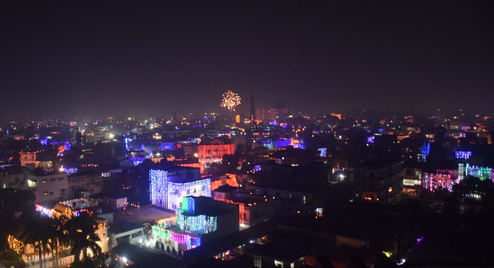 gorakhpur air pollution diwali fireworks cause hazardous air quality