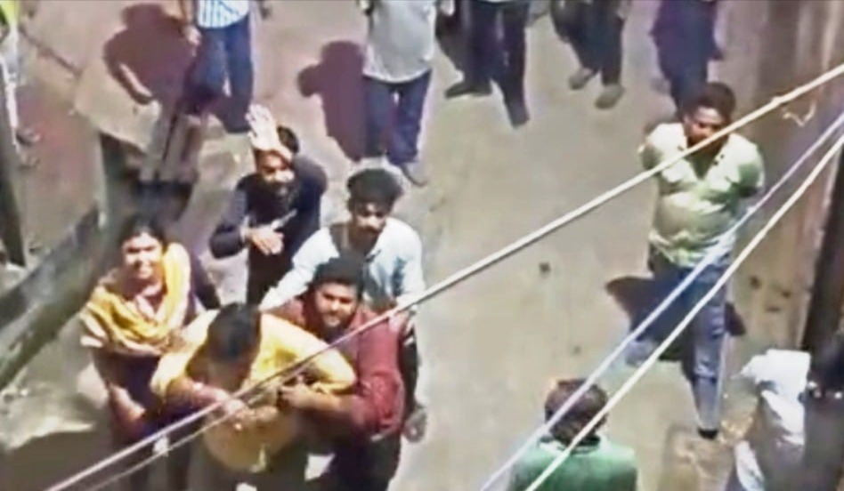 amroha news clash over fireworks leads to violence fir filed