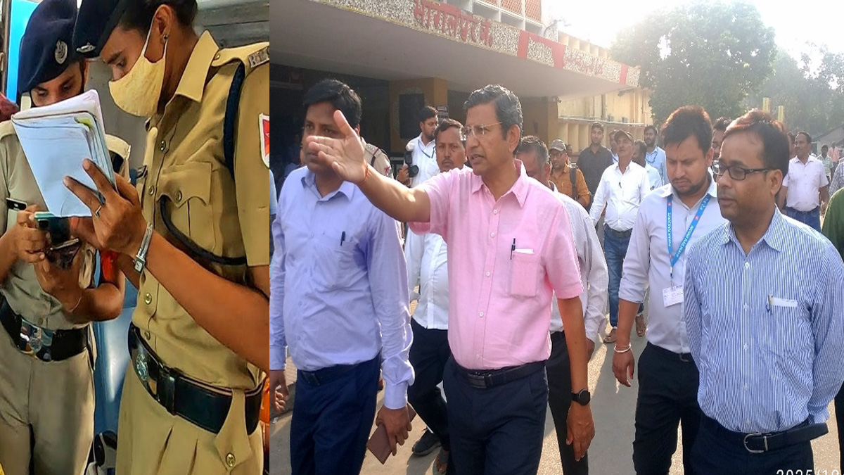 chhath puja date 2025 irctc indian railways drm malda manish kumar gupta inspected passenger amenities and chhath puja 2025 preparations at bhagalpur railway station today