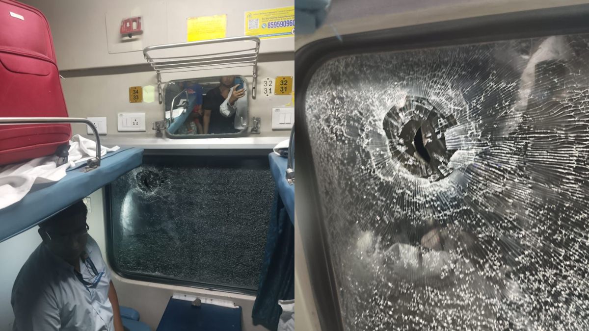 duronto express attacked in chakradharpur passenger injured