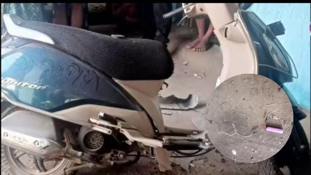 rourkela blast scooter explodes in village forensic team investigates