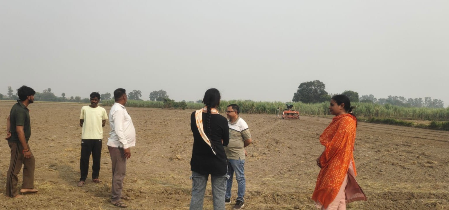 palwal agriculture department cracks down on stubble burning fines farmers