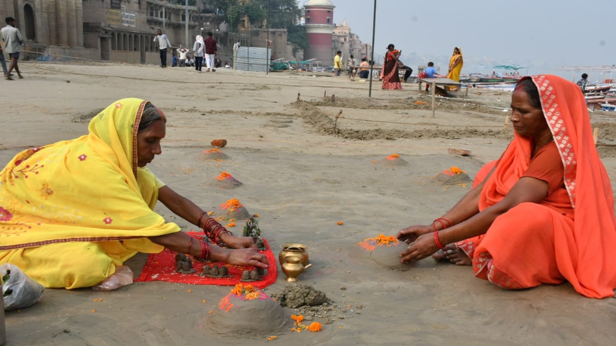 chhath puja 2025 preparations in varanasi ghats cleaning and celebrations begin