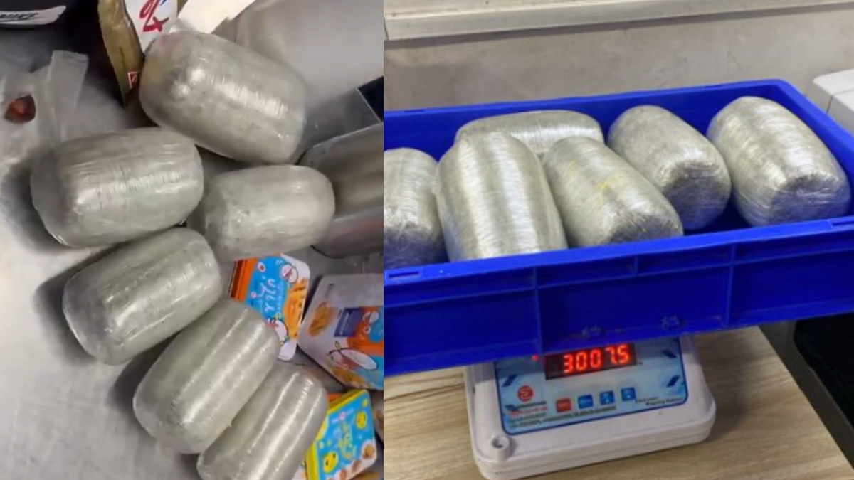 passenger arrested at igi airport with cannabis from bangkok